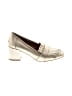 Kenneth Cole REACTION Metallic Ivory Heels Size 9 - photo 1