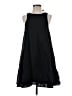 Lanhtropy 100% Linen Solid Black Casual Dress Size XS - photo 1