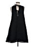Lanhtropy 100% Linen Solid Black Casual Dress Size XS - photo 2