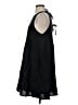 Lanhtropy 100% Linen Solid Black Casual Dress Size XS - photo 5