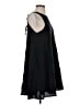 Lanhtropy 100% Linen Solid Black Casual Dress Size XS - photo 4