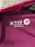 Active 100% Polyester Color Block Purple Athletic Shorts Size XS - photo 3