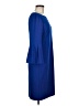 Jessica Howard Solid Blue Cocktail Dress Size 6 - photo 4