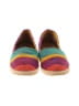 Kaanas Color Block Green Flats Size 8 1/2 - photo 2