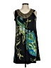 Sandra Darren Paisley Black Casual Dress Size 8 (petite) - photo 1
