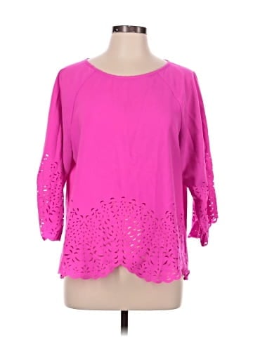 Sugar Lips 3/4 Sleeve Top (view 1)