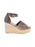 Steve Madden Gray Wedges Size 8 - photo 1