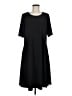 Susan Graver Solid Black Casual Dress Size M (tall) - photo 1