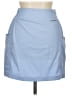 Eddie Bauer Solid Blue Casual Skirt Size M - photo 1
