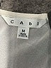 CAbi 100% Polyester Silver Tan Sleeveless Blouse Size M - photo 4