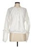 Sugar Lips 100% Polyester Ivory Long Sleeve Blouse Size M - photo 1