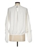 Sugar Lips 100% Polyester Ivory Long Sleeve Blouse Size M - photo 2