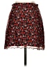 Shein Floral Red Casual Skirt Size 2 - photo 2