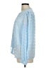 Unbranded 100% Polyester Polka Dots Blue Long Sleeve Blouse Size M - photo 5