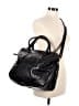 Margot 100% Leather Black Leather Satchel One size - photo 2