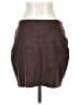Dèluc Solid Brown Casual Skirt Size XS - photo 1