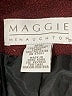Norton McNaughton 100% Polyester Burgundy Coat Size 16 - photo 6