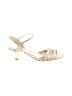 Michelle Metallic Gold Sandals Size 6 - photo 1