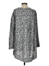Z Supply Animal Print Gray Pullover Sweater Size XS - photo 2