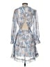Unbranded Paisley Blue Cocktail Dress Size S - photo 2