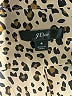 J.Crew Animal Print Brown Long Sleeve Button-Down Shirt Size 4 - photo 7