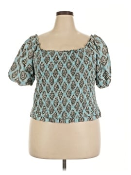 Maurices Short Sleeve Blouse (view 1)