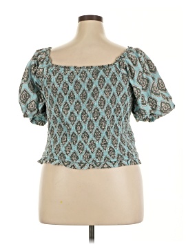 Maurices Short Sleeve Blouse (view 2)