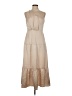 Sam Edelman 100% Polyester Tan Casual Dress Size 6 - photo 1