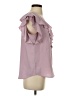 Ann Taylor Pink Short Sleeve Blouse Size S - photo 4