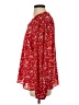 Fashion 100% Polyester Red Long Sleeve Blouse Size S - photo 5