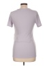 Hello Miz Gray Short Sleeve Top Size Lg Maternity - photo 2