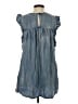 Mustard Seed 100% Lyocell Blue Sleeveless Blouse Size S - photo 2
