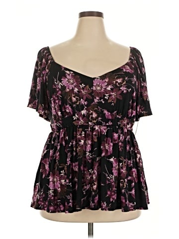 Torrid Short Sleeve Blouse (view 1)