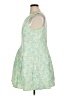 J Howard 100% Polyester Green Cocktail Dress Size 14 - photo 5