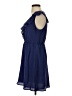 BCBGeneration 100% Polyester Solid Blue Casual Dress Size S - photo 5