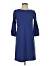 Ann Taylor Solid Blue Casual Dress Size XS - photo 1