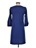 Ann Taylor Solid Blue Casual Dress Size XS - photo 2