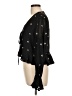 Ivonne 100% Polyester Black Long Sleeve Blouse Size 12 - photo 5
