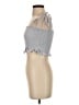 Blank NYC Silver Sleeveless Top Size S - photo 5