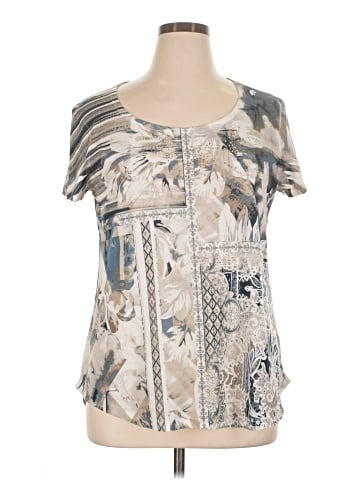 Style&Co Short Sleeve Blouse (view 1)