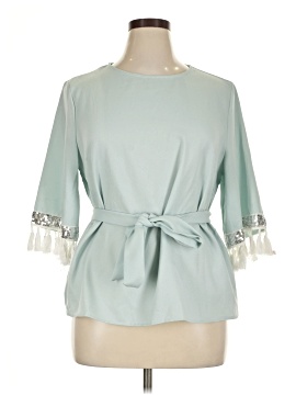Shein 3/4 Sleeve Blouse (view 1)