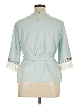 Shein 3/4 Sleeve Blouse (view 2)
