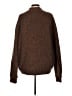 L.L.Bean 100% Lambswool Brown Wool Coat Size Lg Reg - photo 2