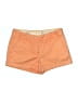 J.Crew Solid Orange Khaki Shorts Size 6 - photo 1