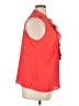Vince Camuto 100% Polyester Red Sleeveless Blouse Size 1X - photo 4