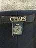 Chaps Solid Black Cocktail Dress Size L - photo 7