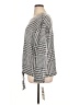 Skye's The Limit 100% Polyester Houndstooth Gray Pullover Sweater Size 1X - photo 5