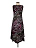 Neesha Graphic Purple Black Cocktail Dress Size S - photo 2