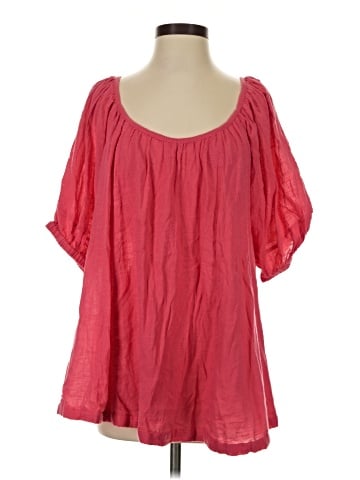 Saint Tropez Short Sleeve Blouse (view 1)
