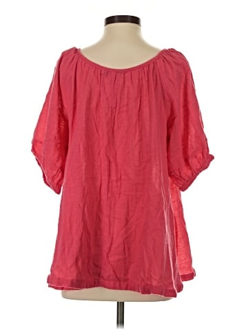 Saint Tropez Short Sleeve Blouse (view 2)